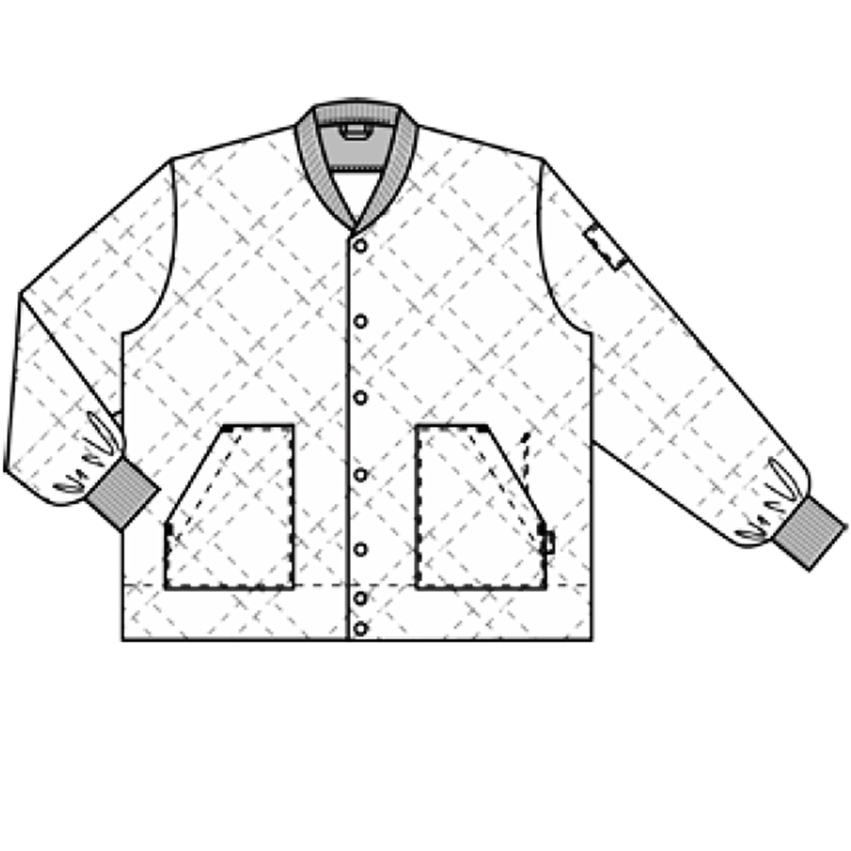 Nybo Thermo-Jacke weiss – Bild 2