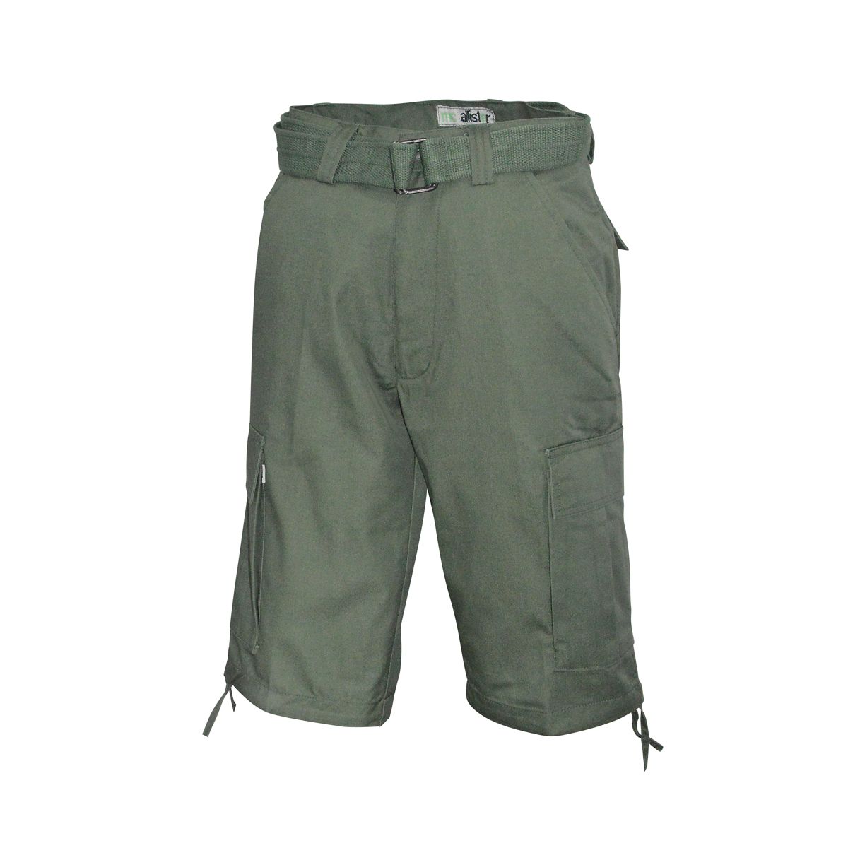 McAllister Army Bermuda mit Gürtel oliv Restposten