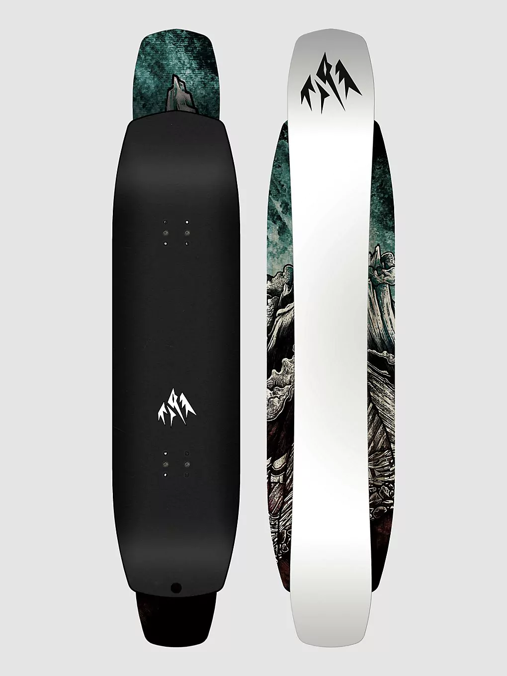 Jones Snowboards Mountain Snowskate 2025 Powder Surfer black