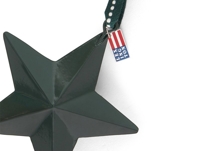 LEXINGTON Metallstern METAL STAR, Green, 12 x 12 cm – Bild 2